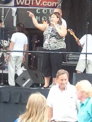 Scene from the West Virginia Italian Heritage Festival